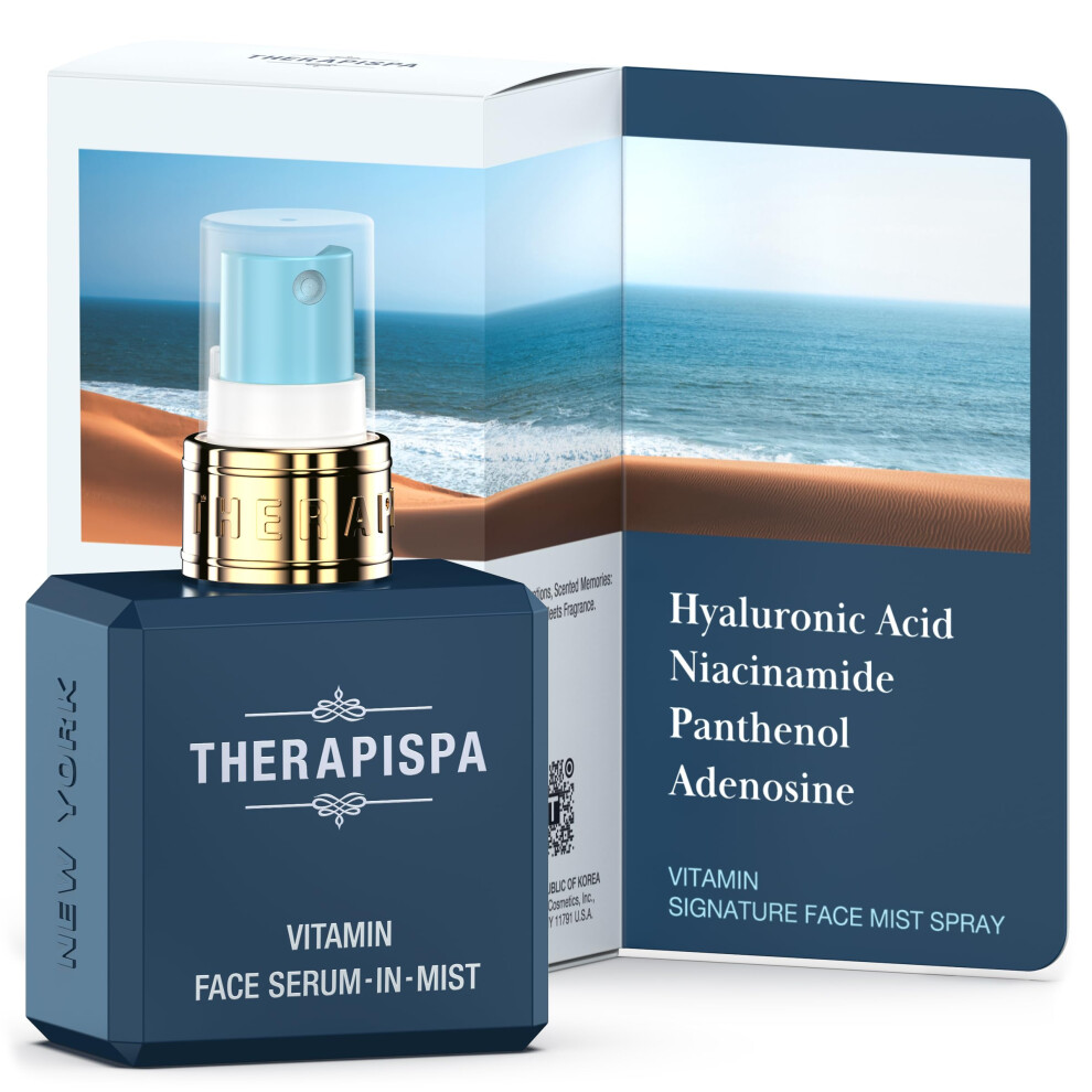 Therapispa Face Spray Serum - Instant Hydration & Firming For Dull Tired Skin | Enriched With Niacinamide (B3) Panthenol (B5) And Hyaluronic Ac
