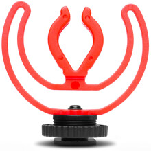 Movo SMVXR10RY Geüpgraded Rycote Lyre Shockmount voor Shotgun Microfoons 19mm tot 22mm