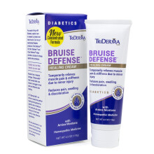 TriDerma Bruise Defense Healing Cream for Skin Discoloration Redness Swelling Thin Skin That Bruises Easily with Arnica MSM and AP4 Aloe 4.2