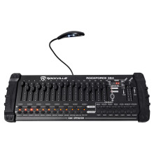 Rockville ROCKFORCE 384 Kanaals Fog DMX Verlichting MIDI Controller