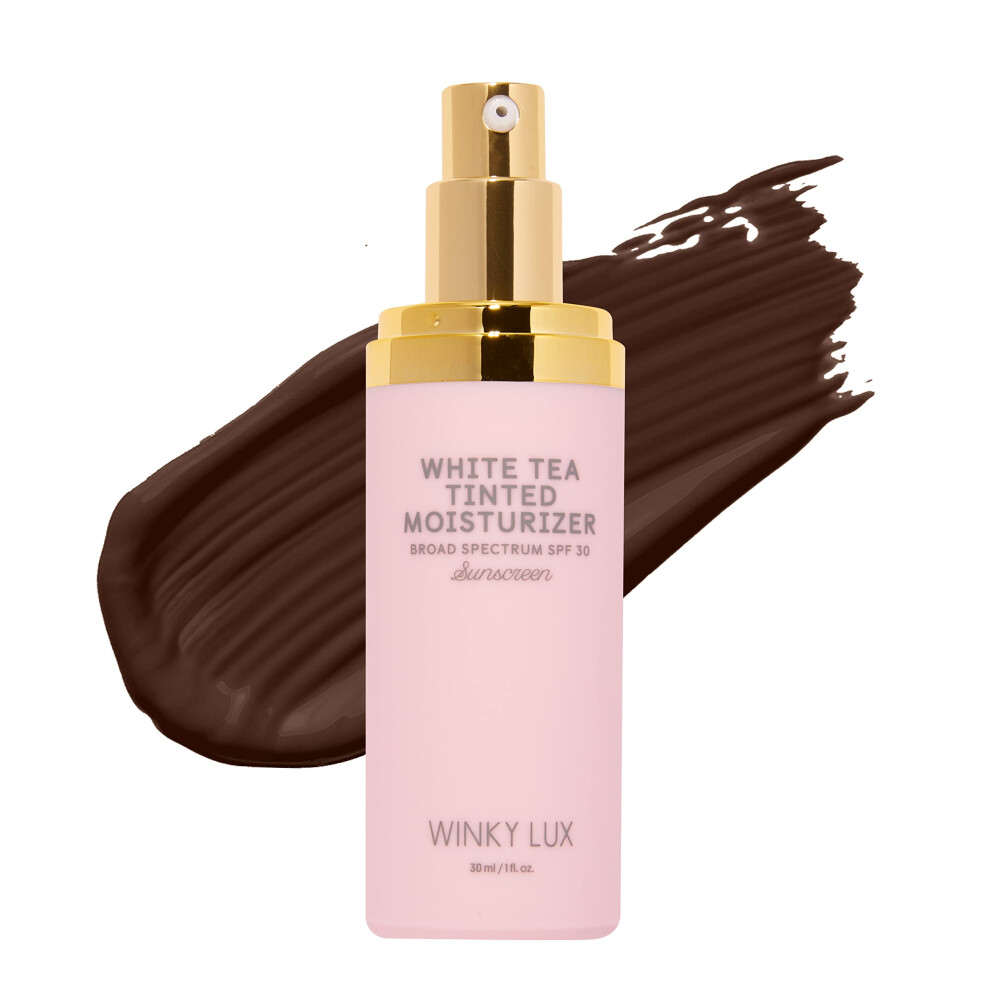 Photos - Cream / Lotion Winky Lux White Tea Tinted Moisturizer SPF 30 Sunscreen Tinted Moisturizer for Face with SPF Makeup SPF 30 Face Moisturizer