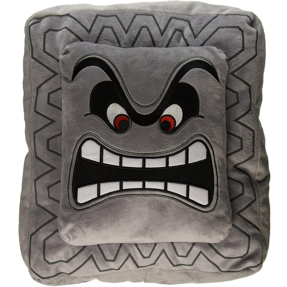 Photos - Other Toys Nintendo Cotton Official Super Mario Thwomp Cushion/Pillow Plush 12"""" 1261