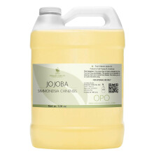 Goldenes Jojobal reines, kaltgepresstes, gentechnikfreies Bulk 128 oz 1 Gallone Hohoba-Trgerl fr DIY-Formulierungen, therische le, reinigen