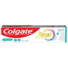 Colgate Total Fresh Mint Stripe Zahnpasta, Minz-Gel-Zahnpasta, 145 ml Tube