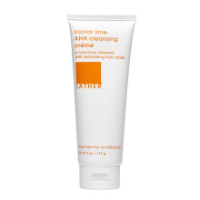 LATHER Caviar Lime AHA Cleansing Cream Face Wash Milchsure- und Vitamin-C-Reiniger Sanft peelendes und schumendes Gesichtswaschmittel fr fetti