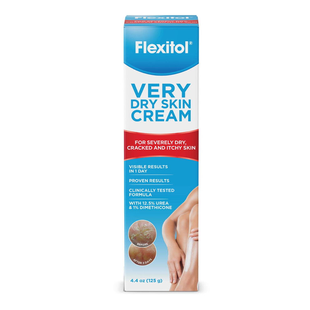 Flexitol Very Dry Skin Rich Moisturizing Body With Urea 4.4 Ounce Tube Cream