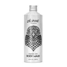 Alpine Provisions Natural Rosemary + Mint Body Wash 16,9 fl oz in einer plastikfreien Aluminiumflasche