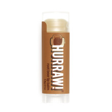 Hurra! Wurzelbier-Lippenbalsam: Bio-zertifiziert, vegan, tierversuchsfrei und glutenfrei. GVO-frei, 100 % natrliche Inhaltsstoffe. Frei von Bienen-S