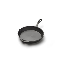 Barebones 12-tommer st?bejern Skillet - Non Stick stegepander - Camping Skillet