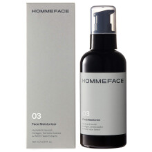 HommeFace Mens Daily Face Moisturizer  5.07 fl. oz. - Hydrating & Nourishing Facial Lotion for Men with Collagen  Witch Hazel & Cica Extracts  Li