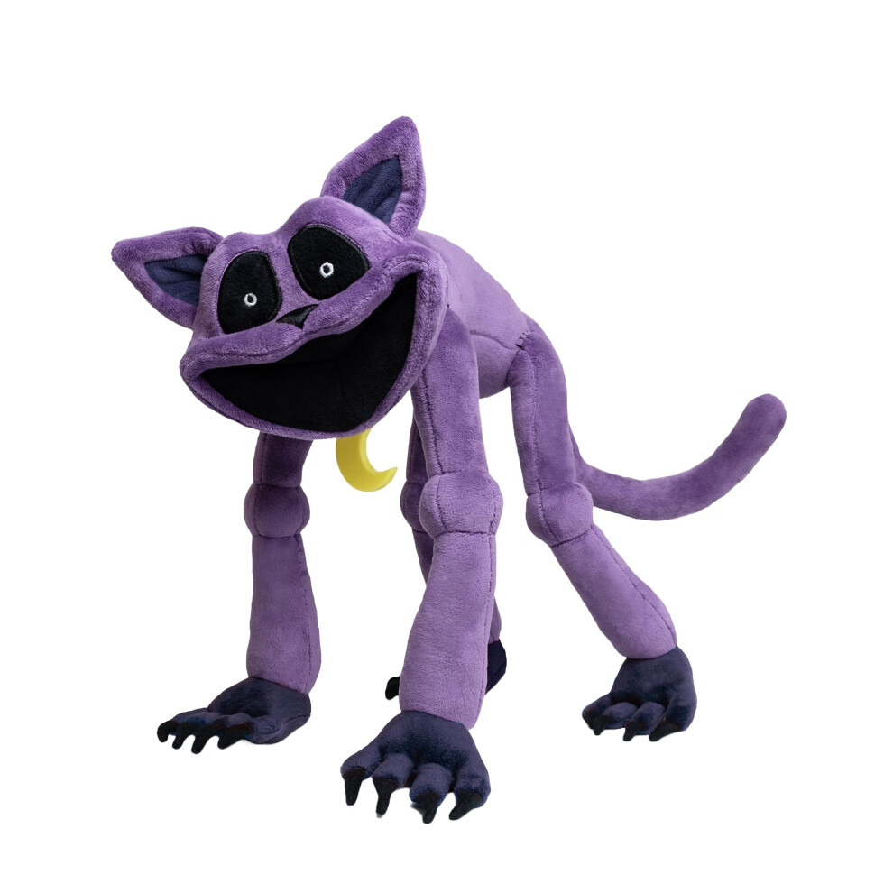 Zdjęcia - Pozostałe zabawki Poppy Playtime Pluszowa zabawka Poppy Playtime Monster CatNap z ruchomymi ramionami, nogami i ogonem oficjalny fiolet W5N086