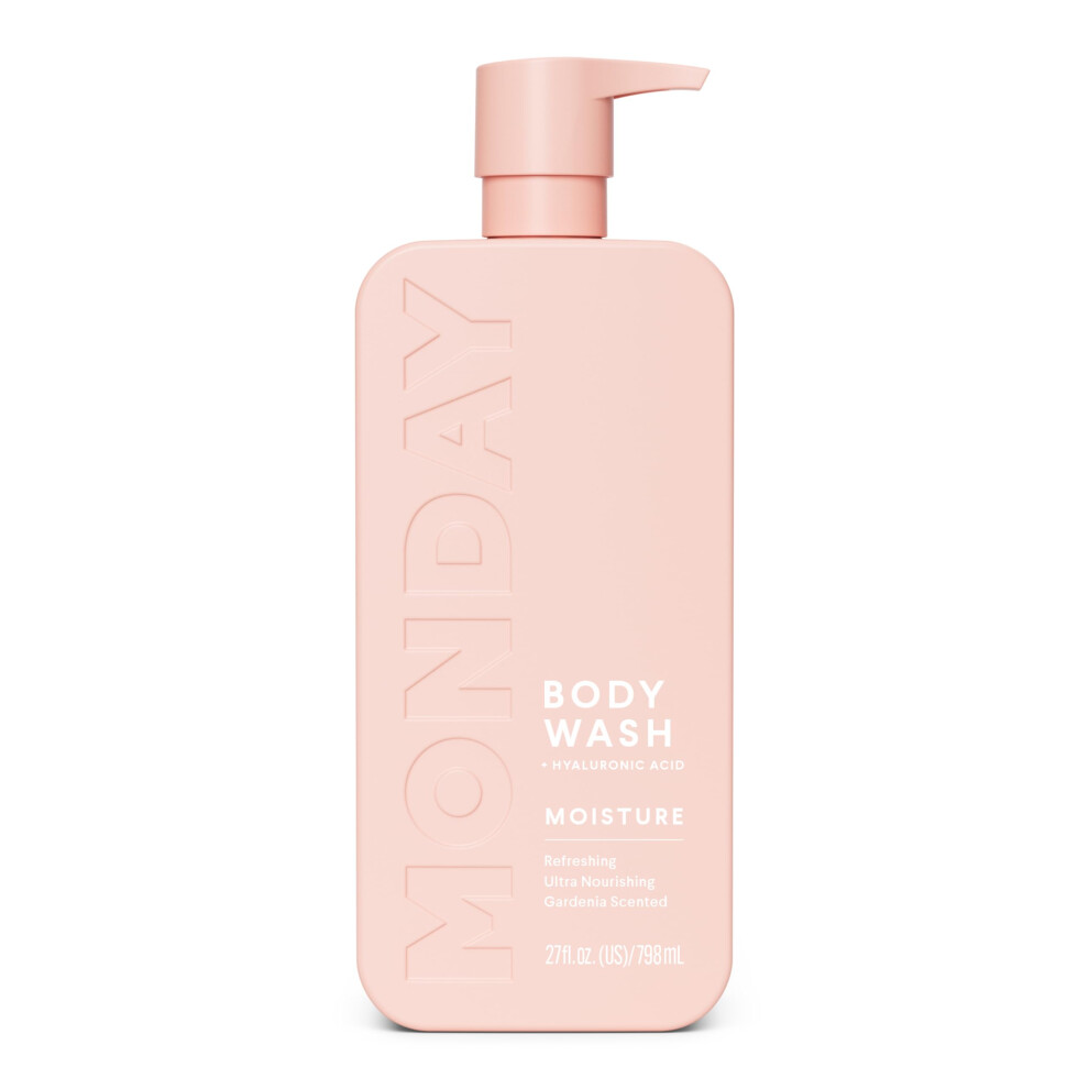 Monday Haircare Moisture Body Wash 27Oz - Nourishing Ingredients Shea Butter Coconut Oil And Grapefruit Extract Hydrate And Replenish Skin