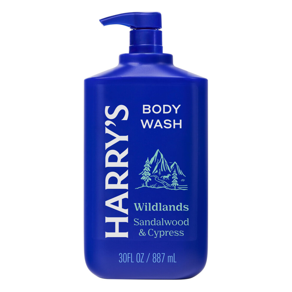 Harry's Men's Body Wash - Wildlands - 30 Fl Oz - Shower Gel For Men - No Parabens Sulfates Or Dyes