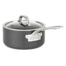 Viking Hard Anodized Nonstick Saucepan | 3-Quart  Gray
