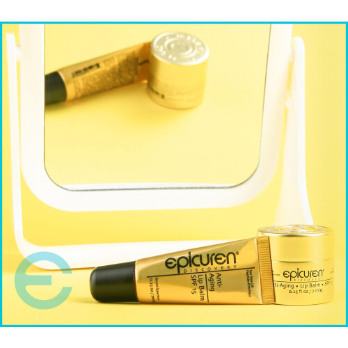 Epicuren Discovery Anti-Aging Lip Balm SPF 15 Tea Tree 0.25 oz. 2