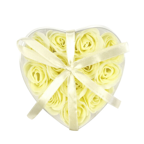 SOAPS ROSE SCENDATI (set di 12) - Avorio