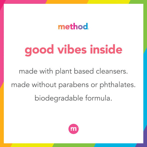 Method Mtodo de lavagem corporal Energy Boost sem parabenos e ftalatos 18 onas (pacote com 1) 2