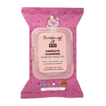 The Crme Shop BT21 COOKY komplette renseservietter - rose og hyaluronsyre (20 forvde hndklder)