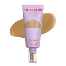 Tower 28 Beauty SunnyDays SPF 30 Tinted Mineral Sunscreen - For Sensitive Skin - 2-in-1 Facial Broad Spectrum UVA/UVB Protection + Foundation - Shade