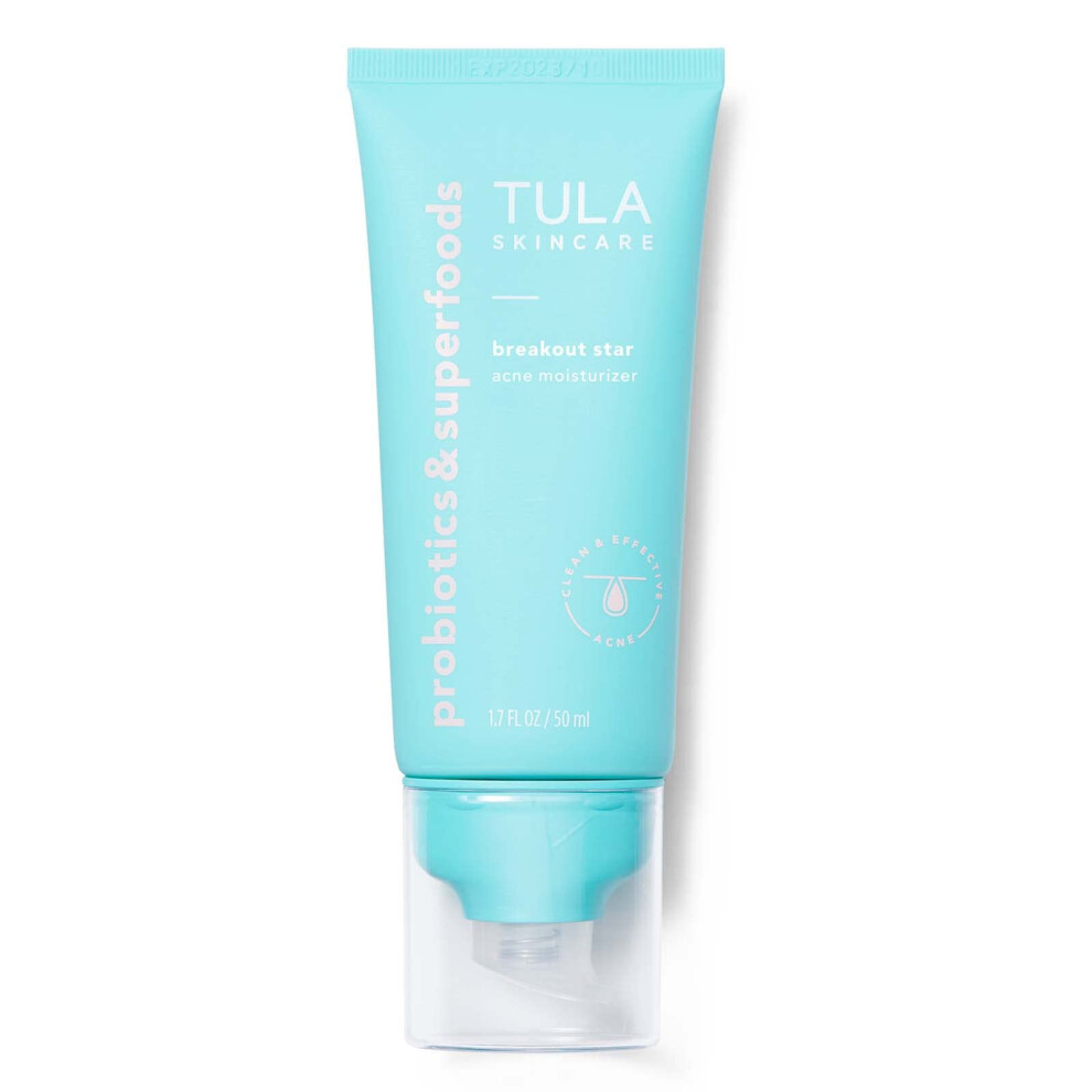 Photos - Cream / Lotion Tula Skin Care Breakout Star - Acne Moisturizer Prevents & Treats Mild Breakouts Brightens Marks Soothes Skin Contains Probi 