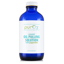 Soluo de extrao de leo ozonizado PurO3 - Extrao de leo de coco ozonado orgnico para dentes e gengivas - Soluo de extrao de leo com