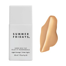 Summer Fridays Sheer Skin Tint - Getegende Moisturizer met Hyaluronzuur - Vermindert Ongelijke Huidskleur - Tint 4