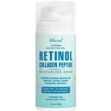 Ebanel Retinol-Gesichtscreme mit Kollagenpeptiden, Niacinamid-Ceramiden, Vitamin B5, Hyaluronsure, Bakuchiol, Anti-Aging-Faltencreme fr das Gesicht