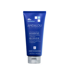 Valou naturals lava il corpo profondo idratazione gel doccia cure ultra-nutriente per la pelle secca con acido ialuronico e ceramidi lavandino esfoli