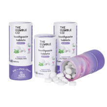 TOBLET SENSITIVE DEBBRICE Sensibili di Humble Co. - compresse di dentifricio libero di fluoro per denti sensibili e gengive dentistiche sviluppate fo