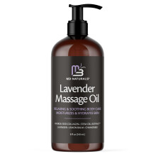 M3 Naturals, Lavendel Massageöl, 8 fl oz (240 ml)