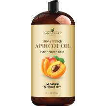 Olej z meruňkových jader - Lisovaný za studena 28 Fl Oz - 100% čistý a přírodní