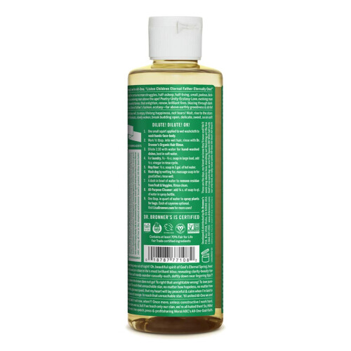 Dr Bronner's Dr. Bronner's - Υγρό σαπούνι Pure-Castile (Αμύγδαλο, 8 oz) - Φτιαγμένο με Βιολογικά Έλαια 1
