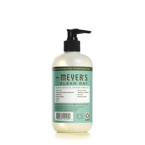Mrs. Meyer's 651344EA Clean Day Liquid Hand Soap Basil 12.5 oz 2