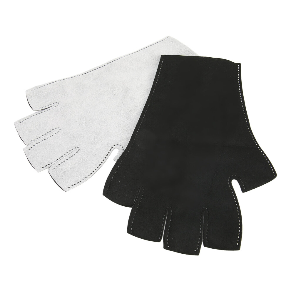 UV Gloves Fingerless Breathable Skin Care Professional High Elastic Portable Manicures Protection Gloves