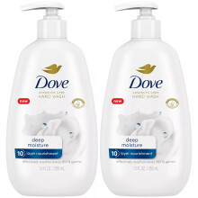 Dove Advanced Care Deep Moisture Hand Wash for Soft  Smooth Skin  More Moisturizers than the Leading Ordinary Hand Soap  12 oz