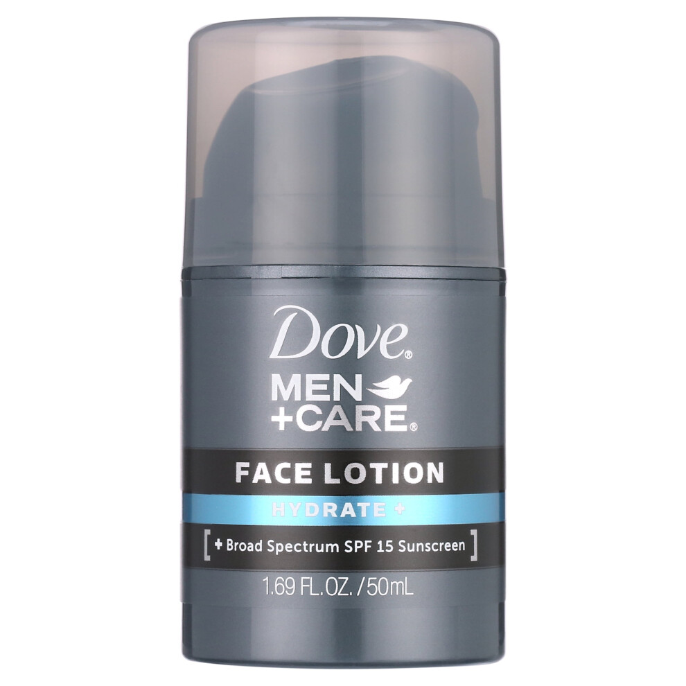 Colombe Dove Men+Care Face Lotion Hydrate Plus 1.69 Oz