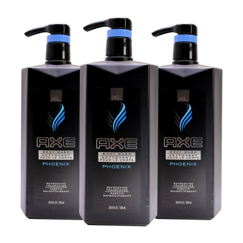 Axe Body Wash fr Mnner Phoenix 28 oz mit Pumpe (3er Pack)