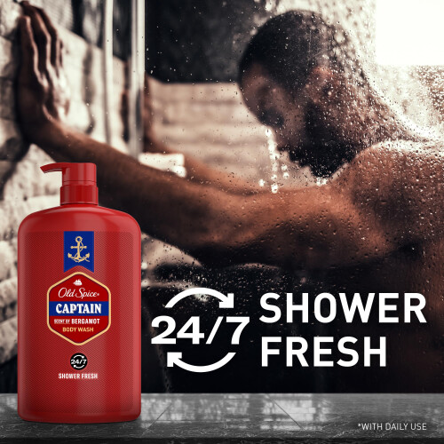 Old Spice Old Spice Men's Body Lavage 24/7 Douche frache avec parfum dur 2