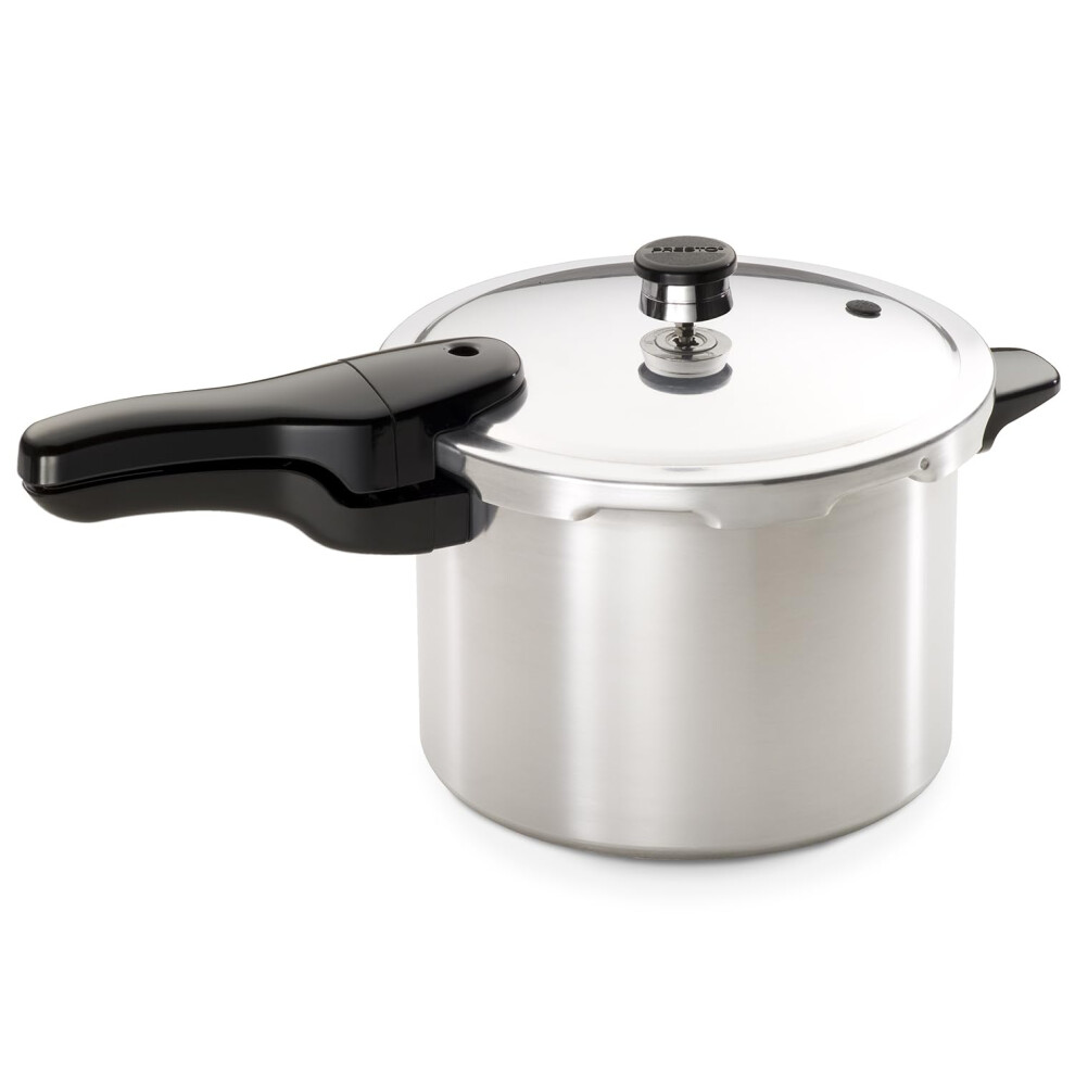 Presto 01264 6-Quart Aluminum Pressure Cooker Silver
