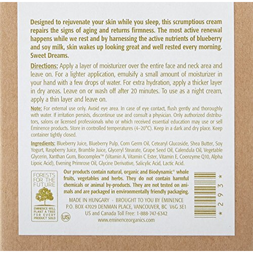 Eminence Blueberry Soja Nachtherstelcrme 2 Ounce 1