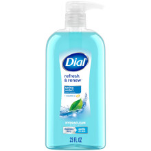Dial Body Wash Refresh & Renew Quellwasser 23 fl oz (3er Pack)