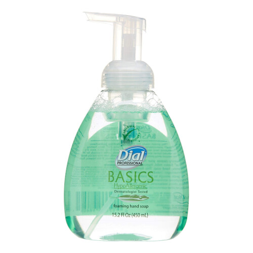Dial Professional Basics Schuimende Handzeep, Honeysuckle, 15.2 oz. Pompfles
