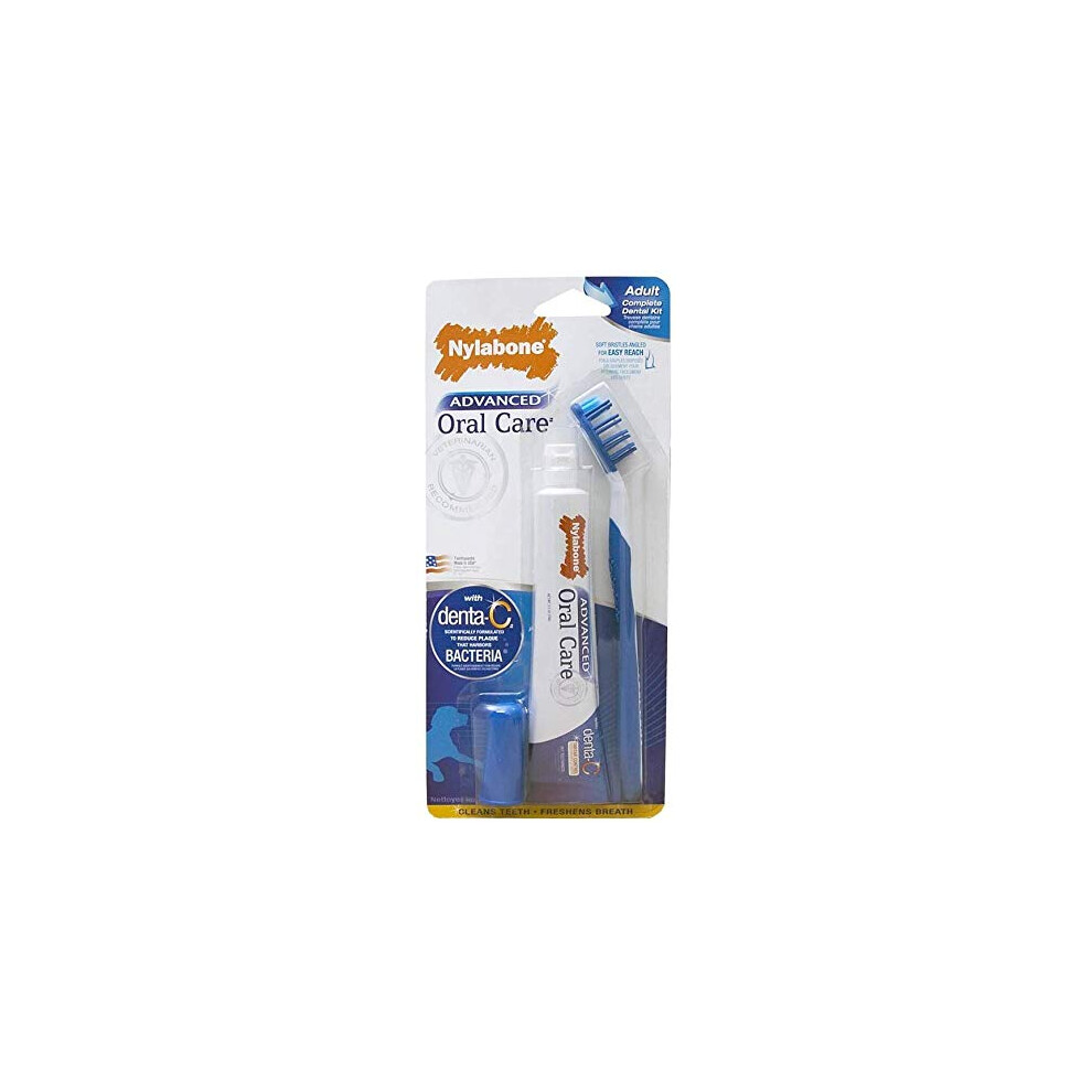 Nylabone Advanced Oral Care Dog Dental Kit