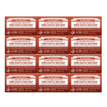 Dr. Bronner's - Pure-Castile Bar Soap - Eucalyptus gemaakt met organische olin voor gezicht, lichaam en haar Zacht en hydraterend Glad schuim Bi