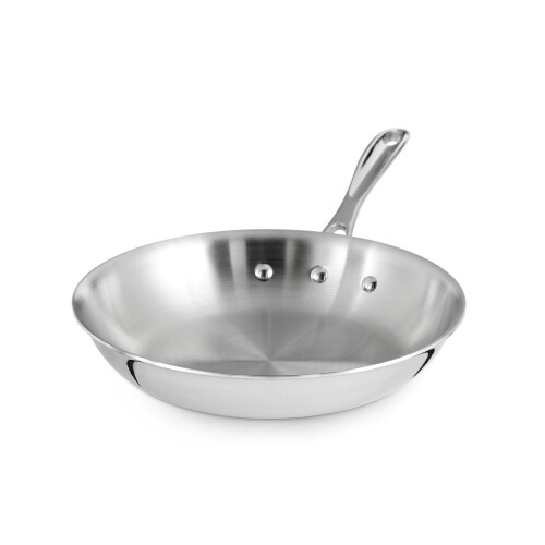 Calphalon Frigideira para omelete de 8 polegadas Calphalon Triply em ao inoxidvel 2