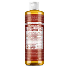Dr. Bronner's-Pure-Castile Liquid Soap (Eucalyptus 16 ounce)-Gemaakt met organische olin 18-in-1 Gebruik: Face Body Hair Laundry Pets and Derees