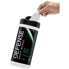 Forsvarssbe Pebermynte Kropservietter 40 Count med Natural Tea Tree Oil | Post Workout Sport Wrestling Camping Bruseservietter til mnd og kvind