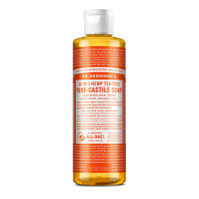 Dr. Bronner's - Pure-Castile Liquid Soap (Tea Tree, 8 ounce) - Made with Organic Oils, 18-in-1 Uses: Acne-Prone Skin, Dandruff, Laundry, Pets and Dish