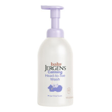 Jergens Baby Calming Head toe Foaming Wash Baby Shampoo ja Body Wash Baby Shampoo Tear Free Kids Foaming Body Wash 18 Fl Oz