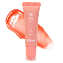 Palladio Butter Balm feuchtigkeitsspendender Lippenbalsam mit transparenter Tnung, Aloe-Peptiden, Sheabutter und veganer Formulierung fr sofortig